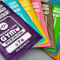 Scarlet & Violet GYM Promo Pack Japanese Pokemon Cards No.1〜9 Sealed 8Packs - Image 1