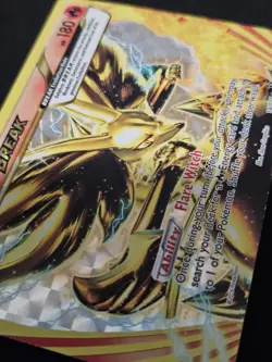 Delphox BREAK 14/124 XY Fates Collide Ultra Rare Holo Pokemon Card - Image 2