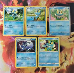 Froakie Frogadier Vintage To Modern Pokemon Card Lot (Read Description) - Image 1