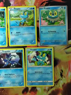 Froakie Frogadier Vintage To Modern Pokemon Card Lot (Read Description) - Image 3
