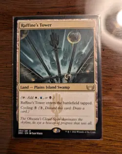 Magic the Gathering Raffine's Tower Streets of New Capenna Card NM-MT - Image 1