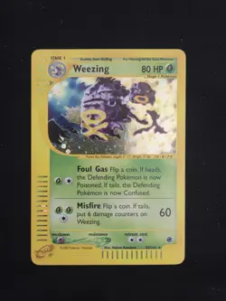 Weezing Holo Rare Expedition Card 32/165 Near Mint Condition - Image 1