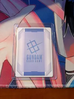 Gundam Card Game Newtype Rising Wing Gundam Zero GD01-024 LR+ Holo Foil - Image 2