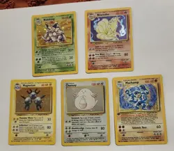 Pokemon WOTC Holo (5 Card) Lot LOOK!!!! - Image 1