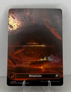 MTG EOE-0265 Mountain (0265) (Borderless) - Edge of Eternities Foil - Image 1