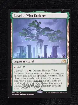 Boseiju Who Endures Magic: Kamigawa: Neon Dynasty NEO #266 - Image 1