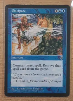1996 MAGIC THE GATHERING MIRAGE DISSIPATE TD25 - Image 1