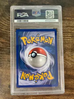 Pokemon Rockets Hitmonchan 9 Winner Best of Promos PSA 8 - Image 2