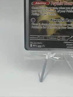 Mega Evolution Pokemon Center Stamped Black Star Promo Alakazam 009 SEALED - Image 4