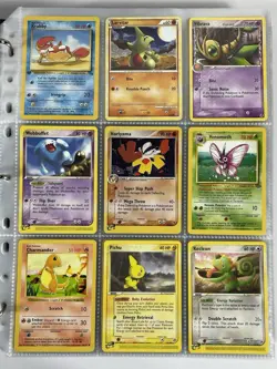 Pokemon Card Collection VTG Binder Holo Rare 1st E-Reader WoTC Charmander Pichu - Image 1
