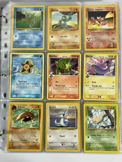 Pokemon Card Collection VTG Binder Holo Rare 1st E-Reader WoTC Charmander Pichu - Image 5