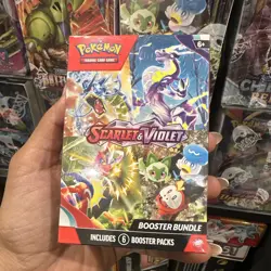 Pokemon TCG: Scarlet & Violet Base Set Booster Bundle 6 Packs BRAND NEW SEALED 820650853371 - Image 1