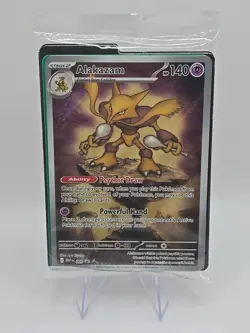 Pokemon Mega Evolution Alakazam 009 Promo Sealed - Image 1