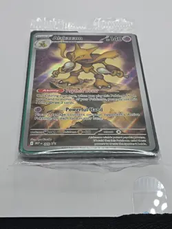 Pokemon Mega Evolution Alakazam 009 Promo Sealed - Image 2