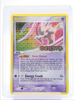 DEOXYS 2005 POKEMON EX DEOXYS RARE 17/107 Q1860 - Image 1