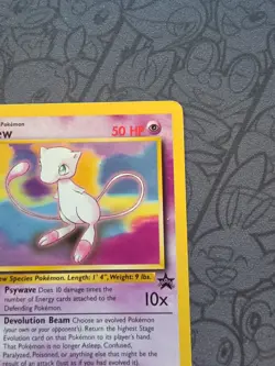 Pokemon: Mew Promo #8 Black Star Promo 2000 WOTC Vintage - MP - J69 - Image 4