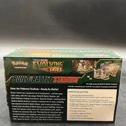 Pokemon TCG Sword & Shield Evolving Skies Build & Battle Stadium Sealed - Image 3