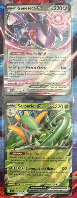 Pokemon TCG Black Bolt Double Rare Lot Of 2 - Image 1