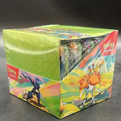 Pokemon TCG Vibrant Paldea Mini Tin Display Box Sealed 10 Tins's - Image 4