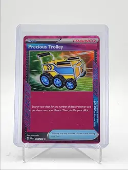 PRECIOUS TROLLEY 2024 POKEMON SV SURGING SPARKS ACE SPEC RARE 185/191 Q5542 - Image 1