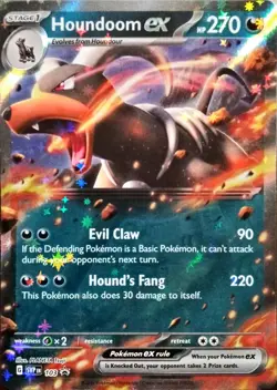 Pokemon Scarlet & Violet Black Star Promo - Houndoom ex SVP 103 - Image 1