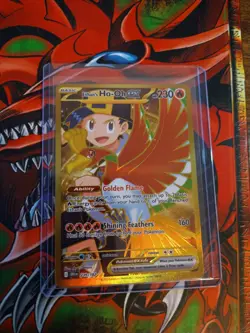 Ethan's Ho-Oh ex - 239/182 - Hyper Rare - Destined Rivals Pokemon TCG NM Offcent - Image 1