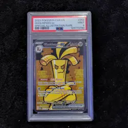 Pokemon Gholdengo ex 252/182 Paradox Rift Special Illustration Rare Holo PSA 9 - Image 1