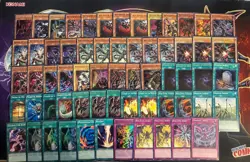 RED-EYES BLACK DRAGON DARK ARMED ALLURE DRAGOON FLARE METAL INFERNO YUGIOH DECK - Image 1