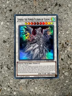 Yugioh Junora the Power Patron of Tuning BPRO-EN039 Super Rare 1st Edition NM-M - Image 1