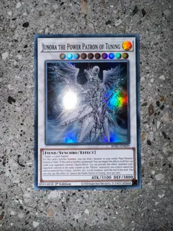 Yugioh Junora the Power Patron of Tuning BPRO-EN039 Super Rare 1st Edition NM-M - Image 3