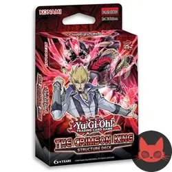 Yugioh The Crimson King Structure Deck Unlimited Reprint New & Sealed - Image 1