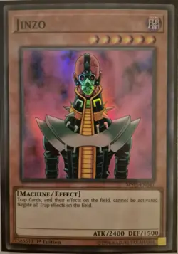 YuGiOh Jinzo Super Rare 1st Edition MYFI-EN041 - Image 1