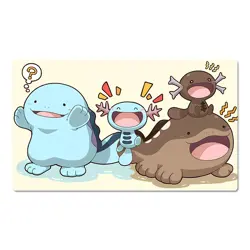 Wooper Lodsire Board Game Pokemon Table Playmat Card Mat TCG CCG Pad Mousepad - Image 1