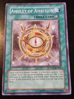 AMULET OF AMBITION TAEV-EN061 Common Unlimited Yugioh - Image 1