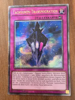 Yu-Gi-Oh! RA04-DE220 Tachyonen-Transmigration 25th QCSR NM 1st - Image 1
