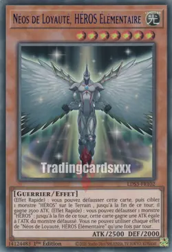 Yu-Gi-Oh! Neos de Loyaute, HEROS Elementaire : UR LDS3-FR102 - Image 3