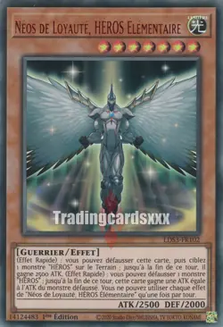 Yu-Gi-Oh! Neos de Loyaute, HEROS Elementaire : UR LDS3-FR102 - Image 4