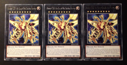 Yu-Gi-Oh! 3x Number C107: Neo Galaxy-Eyes Tachyon Dragon, MZTM-EN092, 1.Ed., NM - Image 1