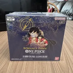One Piece Romance Dawn OP-01 English Booster Box Wave 1 Blue Bottom - Image 1