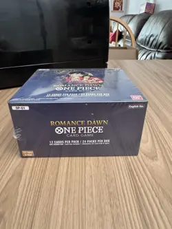 One Piece Romance Dawn OP-01 English Booster Box Wave 1 Blue Bottom - Image 2