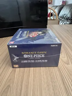 One Piece Romance Dawn OP-01 English Booster Box Wave 1 Blue Bottom - Image 3