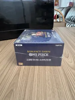 One Piece Romance Dawn OP-01 English Booster Box Wave 1 Blue Bottom - Image 5