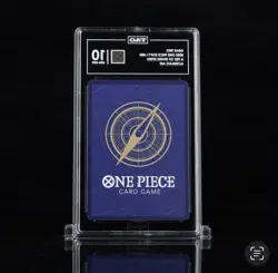 2025 ONE PIECE OP11-A FIST OF DIVINE SPEED ALT ART #080 GEAR TWO TAG 10 988=BLU - Image 2