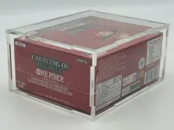 #2 One Piece EN OP-13 Carrying on His Will Booster Box Sealed w/ Acrylic Case - Image 4