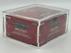 #2 One Piece EN OP-13 Carrying on His Will Booster Box Sealed w/ Acrylic Case - Image 5