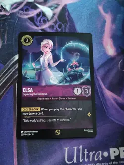 Elsa - Exploring the Unknown - Cold Foil - Disney Lorcana Promo Card - 22 - Image 1