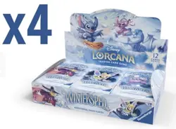 Factory Sealed Disney Lorcana: Winterspell Booster Box CASE PRESALE 2/20 - Image 1