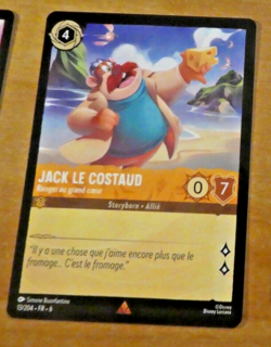 LORCANA TRADING CARD GAME DISNEY CHAPITRE 6 CARTE RARE JACK 13/204 FR MINT - Image 1