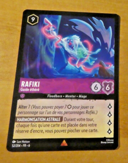 LORCANA TRADING CARD GAME DISNEY CHAPITRE 6 CARTE Rafiki 52/204 RARE FR MINT - Image 1