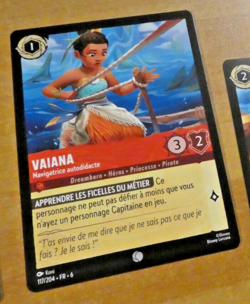 LORCANA TRADING CARD GAME DISNEY CHAPITRE 6 CARTE FR 117/204 FR 2024 TCG NEUF - Image 1